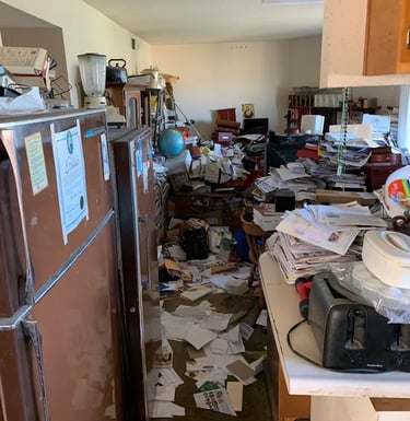 williamsburg hoarder house clean out