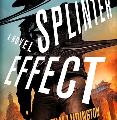 Jacket cover for Splinter Effect, book one in the Rabbit Ward series.