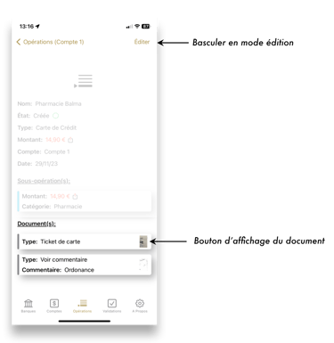 Affichage de document