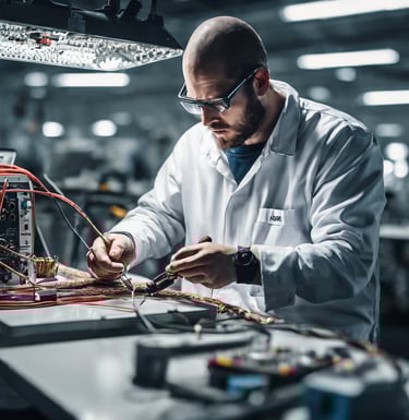 a machine on the machine