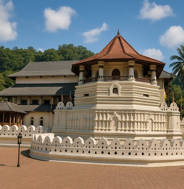 Kandy temple of Sri Lanka