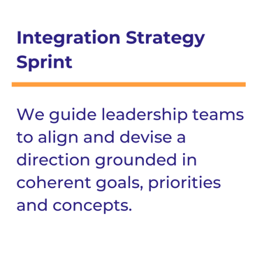 Integration Strategy Sprint