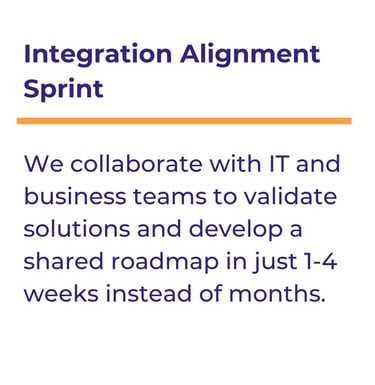 Integration Alignment Sprint