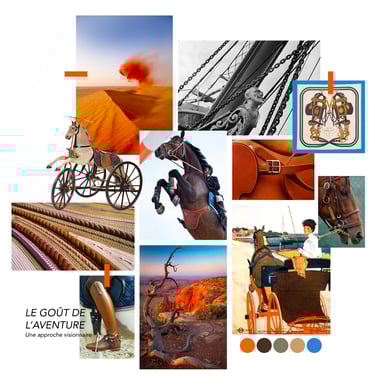 a collage of a collage of photos of a horse drawn carriage