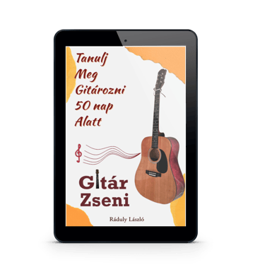 Tanulj meg gitározni 50 nap alatt: A gitár húrok neve
