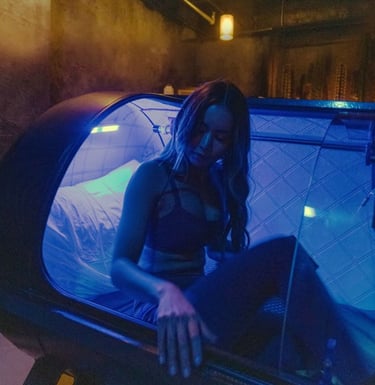 hyperbaric oxygen therapy at a longevity clinic