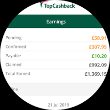 topcashback earnings payable