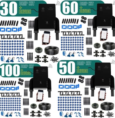 irrigator drip irrigation kit free with wifi garden timer plants 16mm pipe 4mm pipe stack