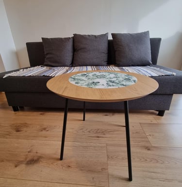 Chambres à louer et appartement à louer près de Longwy, Longuyon et Virton, Luxembourg et Belgique. Ici  la chambre A. 
