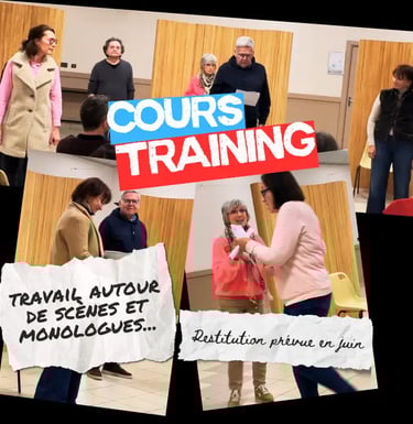 Cours Training Scène et Coulisses