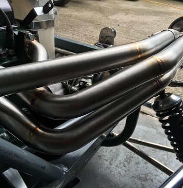 race cars parts exhaust