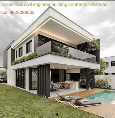 a modern house with a pool and a deck