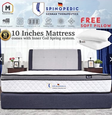 Spinopedic 10 inches Mattress