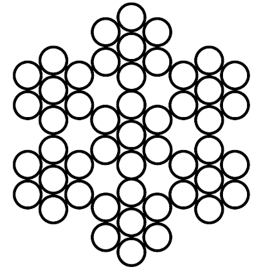 cavo di acciaio 7x7