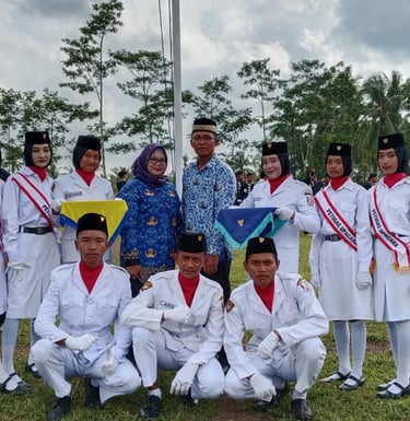 Pasukan Delapan Pengibar Bendera Upacara 17 Agustus 2023