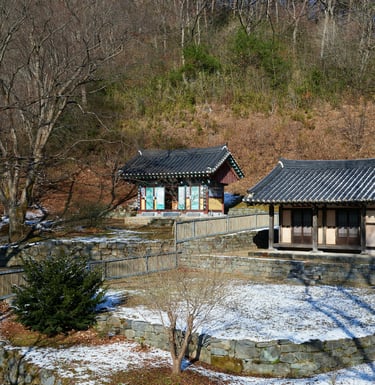 ein kleines koreanisches Haus
