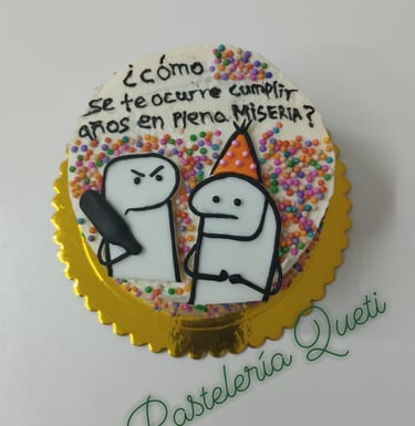 pasteleria queti peru torta fantasmitas enero cumpleaños