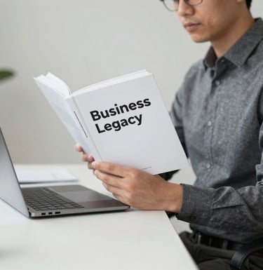 Business Legacy Series book from Ripple Logic.