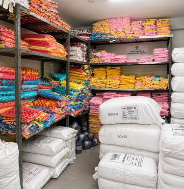 Packaging materials and plastic bags stock warehouse in Indore by New Gurunanak Plastic & Packaging