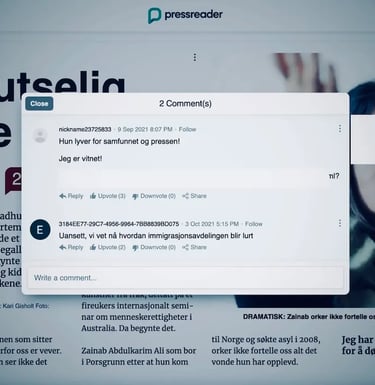 Varden newspaper deletes article after being deceived by Zainab AbdulKarim ali