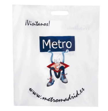 Bolsa asa parche Metro Madrid