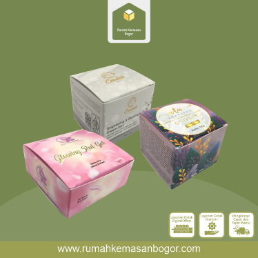 Kemasan kosmetik kotak cream Rumah Kemasan Bogor
