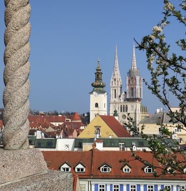 View of Zagreb Cathedral