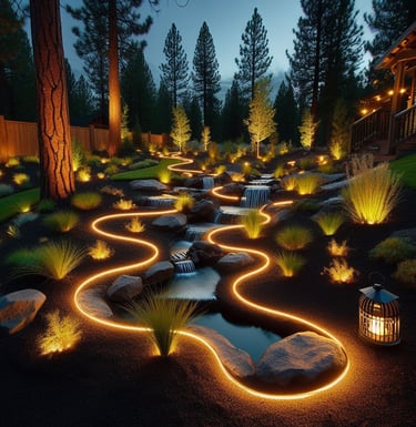 custom landscape lighting