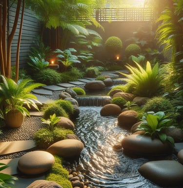 custom water feature