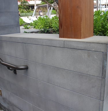 Natural Basalt Landscaping