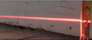 CJR AUDITS mesure de planité au laser, tassements différentiels