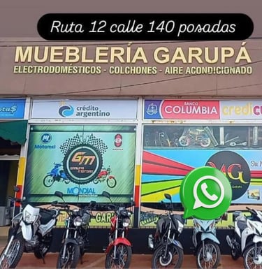 Local mueblería Garupá ruta 12 y calle 140. Posadas, Misiones.