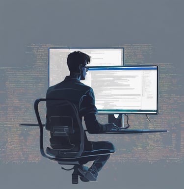 person using laptop computers