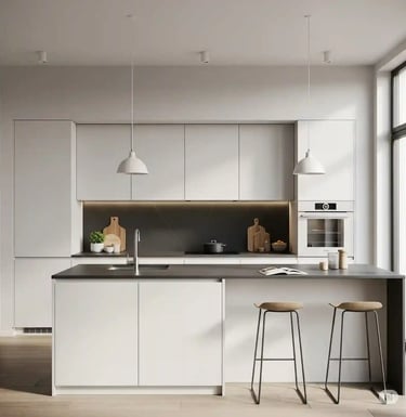 Minimalist Kitchen Design: 8 Sleek & Functional Ideas
