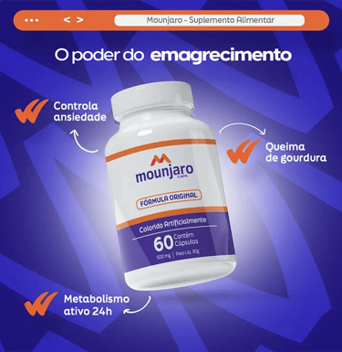 Mounjauro caps Apoio Portal Morango do Amor