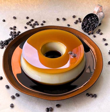 Pudim de Leite, Pudim de Café e Pudim de Paçoca