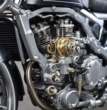 black and gray cruiser motorcycle parked beside black concrete building