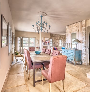 Interior Shot of a Villa in Porto Heli