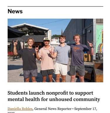 Daily Texan News Clip