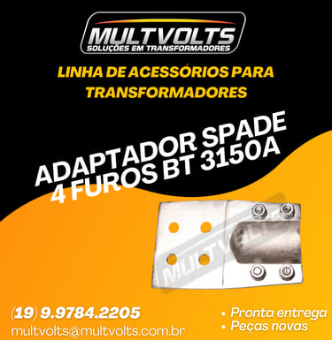 Adaptador Spade 4 Furos BT 3150 A.