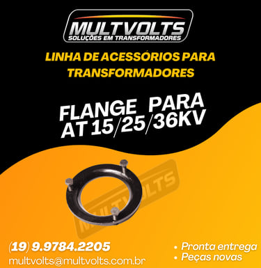 Flange para AT 15/25/36 KV