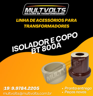 Isolador e Copo BT 8000 A.