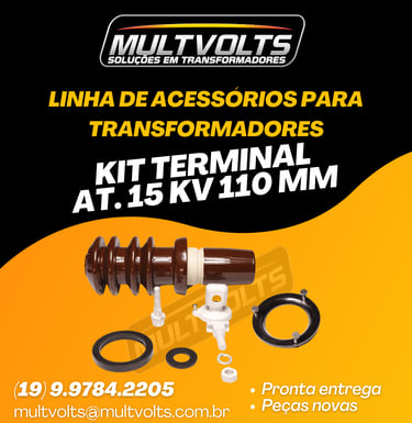 Kit Terminal Isolador At 15 KV 110 mm