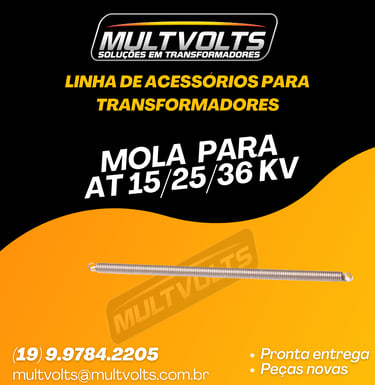 Flange para AT 15/25/36 KV