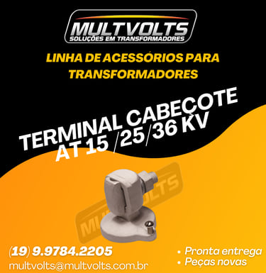 Terminal Cabeçote com AT 15/25/36 KV