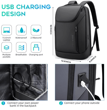 Travel smart backpack