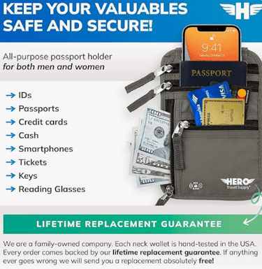 a passport case with a passport case and a passport case