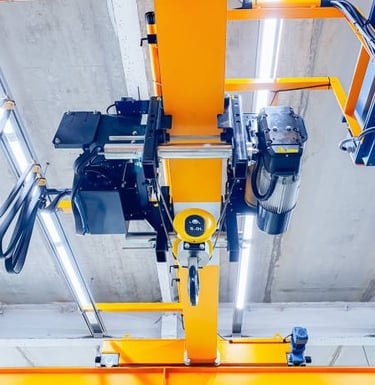 single girder bridge crane and hoist 