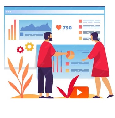 Organic content marketing and paid advertising strategy comparison for business growth and brand tru