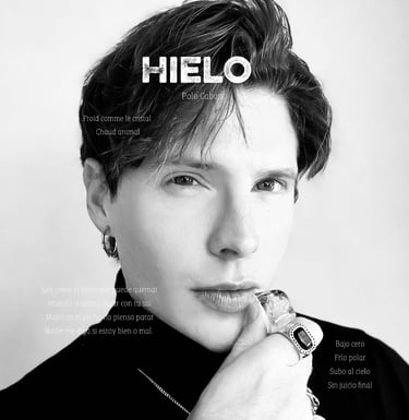 portada para el lanzamiento hielo de polo cabano